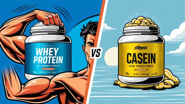 Whey protein vs. casein