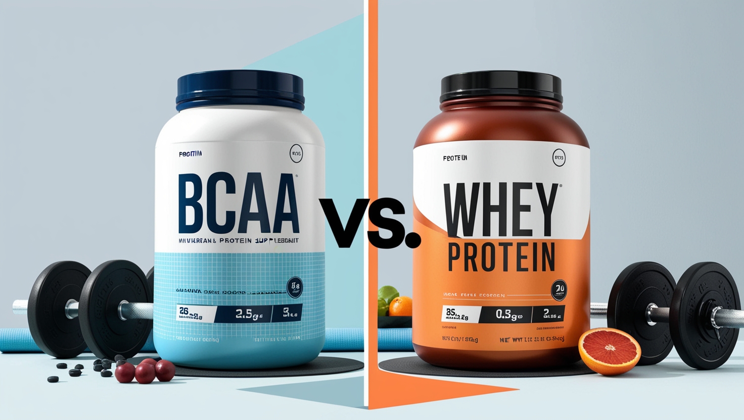 BCAA vs. whey protein